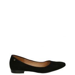 BALERINY ZE SKÓRY ZAMSZOWEJ 1448 CAMOS NERO. Baleriny Venezia, bez wzorów, ze skóry, bez obcasa, bez zapięcia. Za 199.00 zł.