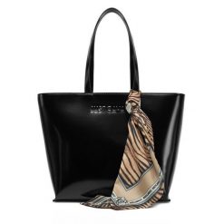 Torebka Just Cavalli. Czarne torebki klasyczne Just Cavalli, bez wzorów, klasyczne, bez dodatków. Za 479.99 zł.