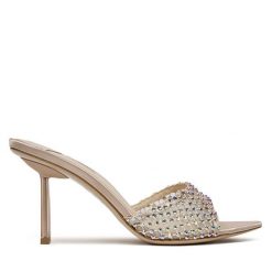 Klapki Le Silla. Brązowe klapki LE SILLA, bez wzorów, bez obcasa, bez zapięcia. Za 3,139.00 zł.