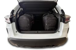 Torby Do Bagażnika Citroen C4 Hatchback Mhev 2024+ 3Szt Kjust. Czarne torby podróżne KJUST, bez wzorów, z kauczuku. Za 1,104.00 zł.
