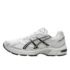 Buty Sneakersowe Asics Gel-1130 Dorosłych. Białe buty do biegania ASICS, bez wzorów, z materiału, bez zapięcia, do biegania. Za 709.00 zł.