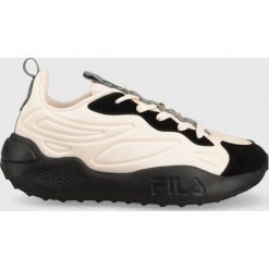 Fila - Buty Teclus. Brązowe buty sportowe lifestyle Fila, bez wzorów, z gumy, bez zapięcia. W wyprzedaży za 319.99 zł.