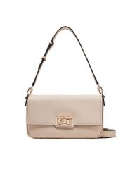 Guess Torebka HWBG96 42190 Różowy. Czerwone listonoszki Guess, z aplikacjami, ze skóry, bez dodatków. Za 309.99 zł.