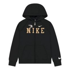 Bluza z Kapturem Collegiate Rozmiar S (128-137 CM) Czarny - 9Q1097-023. Czarne bluzy z kapturem Nike, l, bez wzorów, z bawełny, z kapturem, na jogę i pilates. Za 325.99 zł.