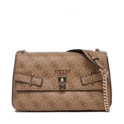 Torebka Guess. Brązowe torebki klasyczne Guess, z aplikacjami, klasyczne, bez dodatków. Za 589.99 zł.