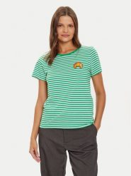 Noisy May T-Shirt 27025691 Zielony Regular Fit. Zielone t-shirty Noisy May, xl, bez wzorów, z bawełny, bez kołnierzyka, bez ramiączek. Za 39.99 zł.