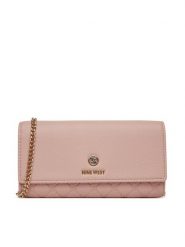 Nine West Torebka NW-W1-011-SS25 Różowy. Czerwone kopertówki Nine West, bez wzorów, z materiału, wizytowe, bez dodatków. Za 119.99 zł.