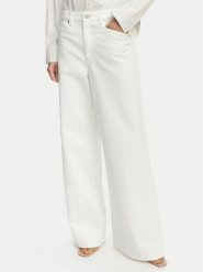 BOSS Jeansy C Slouchy MR 2.0 50558723 Biały Relaxed Fit. Białe jeansy Boss, bez wzorów, z bawełny. Za 679.99 zł.