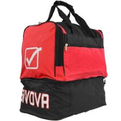 Torba piłkarska Givova Medium czerwono-czarna. Czarne torby sportowe Givova, bez wzorów, z materiału. Za 121.52 zł.