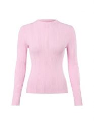 Marie Lund sweter z koronkowej dzianiny Kobiety różowy, XL. Czerwone swetry Marie Lund, uniwersalny, bez wzorów, z dzianiny, bez ramiączek. Za 199.95 zł.