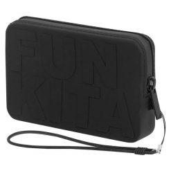 Torebka saszetka damska Funkita Catch Up Clutch Bag Wetta Preta. Czarne nerki i saszetki Funkita, bez wzorów, z materiału, bez dodatków. Za 52.99 zł.