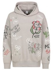 Sublevel Bluza w kolorze jasnoszarym rozmiar: XL. Szare bluzy z kapturem Sublevel, xl, bez wzorów, z kapturem. Za 165.31 zł.