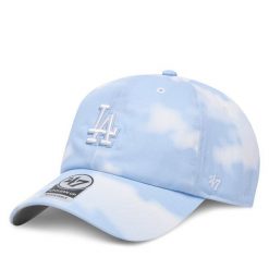 Czapka z daszkiem 47 Brand. Niebieskie czapki z daszkiem 47 Brand, bez wzorów. Za 99.99 zł.