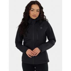 Płaszcz Przeciwdeszczowy Damski Fundango Piora II WP. Czarne kurtki przeciwdeszczowe FUNDANGO, bez wzorów, bez kaptura, trekkingowe. Za 499.00 zł.