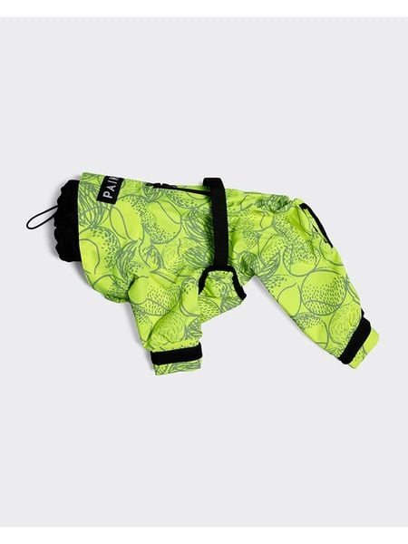 Paikka Kombinezon przeciwdeszczowy w kolorze zielonym dla psa rozmiar: 35 cm. Zielone kombinezony Paikka, bez wzorów, z elastanu, bez kołnierzyka, bez ramiączek. Za 205.93 zł.