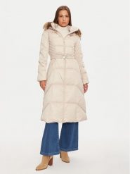 Guess Kurtka puchowa New Olga W4BL41 WEX52 Beżowy Regular Fit. Brązowe kurtki Guess, s, z aplikacjami, z puchu, bez kaptura. Za 819.99 zł.