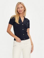 Marciano Guess Sweter 4YGR22 5789Z Granatowy Regular Fit. Niebieskie swetry Marciano Guess, xs, z aplikacjami, z wiskozy, bez ramiączek. Za 299.99 zł.