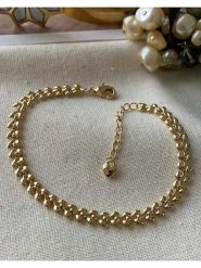 Luseera Pozłacana bransoletka rozmiar: onesize. Żółte bransoletki Luseera, pozłacane. Za 39.99 zł.