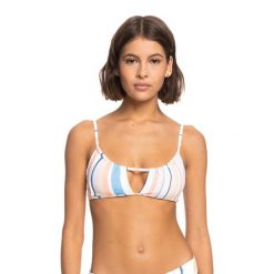 Góra od stroju kąpielowego ROXY PT Beach Classics Bralette. Bikini Roxy, bez wzorów, sportowe. Za 89.99 zł.