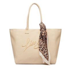 Torebka Liu Jo. Brązowe shopper bag Liu Jo, bez wzorów, bez dodatków. Za 469.99 zł.