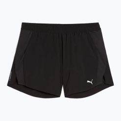 Spodenki do biegania damskie PUMA Run Velocity 5". Czarne szorty sportowe Puma, bez wzorów, z materiału, do biegania. Za 129.99 zł.