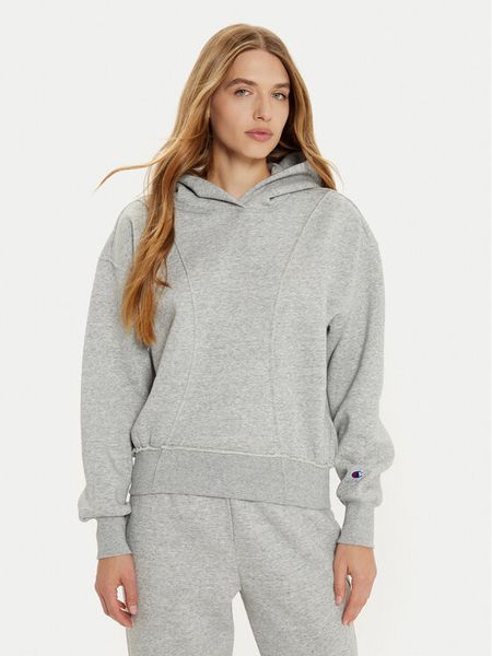 Champion Bluza 117468 Szary Loose Fit. Szare bluzy Champion, xl, bez wzorów, z bawełny, bez ramiączek, bez kaptura. Za 239.99 zł.