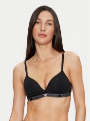 Emporio Armani Underwear Biustonosz bezfiszbinowy 164410 4R223 00020 Czarny. Czarne biustonosze Emporio Armani Underwear, bez wzorów, z bawełny. Za 159.99 zł.