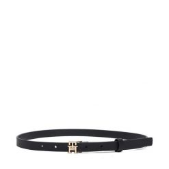 Pasek Tommy Hilfiger. Czarne paski Tommy Hilfiger, bez wzorów. Za 209.99 zł.