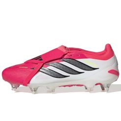 Buty Piłkarskie Adidas Sport Predator Pro Ft Sg Dorośli. Czerwone buty treningowe adidas, bez wzorów, z materiału, bez zapięcia, do piłki nożnej. Za 678.25 zł.