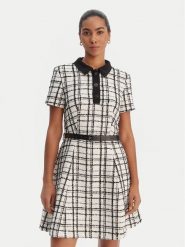 Morgan Sukienka dzianinowa 261-RNOLIA Écru Slim Fit. Sukienki Morgan, bez wzorów, z dzianiny, bez kołnierzyka, bez ramiączek. Za 459.99 zł.