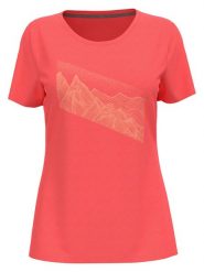 Odlo Koszulka sportowa "F-Dry" w kolorze różowym rozmiar: S. Różowe t-shirty sportowe ODLO, s, bez wzorów, z materiału, bez ramiączek, outdoorowe. Za 150.37 zł.