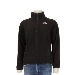 Second life - The North Face bluza polarowa damska - Stan bardzo dobry. Czarne bluzy z kapturem The North Face, l, bez wzorów, z jeansu, bez kaptura, trekkingowe. Za 153.32 zł.