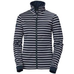 Damski polar Helly Hansen Crew. Niebieskie bluzy z polaru Helly Hansen, xs, bez wzorów, z polaru, trekkingowe. Za 600.00 zł.