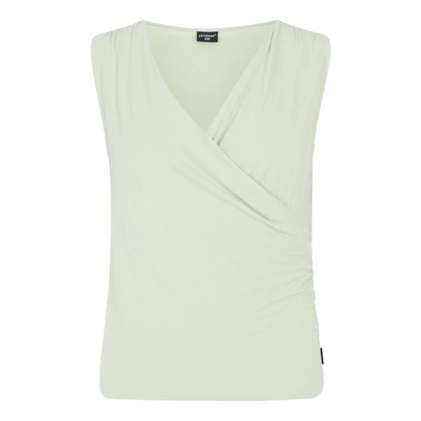 Damski tank top Protest Ryde. Zielone topy Protest, l, bez wzorów, bez kołnierzyka, bez ramiączek. Za 190.00 zł.