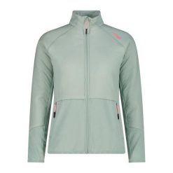 Kurtka hybrydowa damska CMP Fyntra. Czerwone kurtki CMP, bez wzorów, sportowe, bez kaptura. Za 467.19 zł.