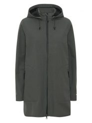 Ilse Jacobsen Płaszcz przeciwdeszczowy w kolorze antracytowym rozmiar: 34. Czarne płaszcze Ilse Jacobsen, m, bez wzorów, sportowe, bez kaptura. Za 260.99 zł.