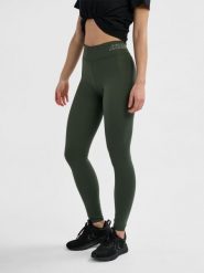 Damskie legginsy Hummel. Zielone legginsy Hummel, bez wzorów, z dżerseju, eleganckie. Za 224.00 zł.