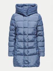 ONLY Kurtka puchowa Lina 15304782 Niebieski Regular Fit. Niebieskie kurtki ONLY, l, bez wzorów, z puchu, bez kaptura. Za 179.99 zł.