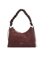 Coccinelle Torebka P6P Boheme Suede Bimaterial E1 P6P 13 03 01 Bordowy. Czerwone torebki klasyczne Coccinelle, bez wzorów, ze skóry, bez dodatków. Za 1,599.00 zł.