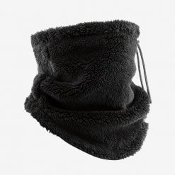 Komin narciarski dla dorosłych Wedze Hug Warm 900. Czarne szaliki i kominy WED'ZE, bez wzorów, z materiału. Za 59.99 zł.