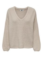 JDY Sweter w kolorze beżowym rozmiar: S. Brązowe swetry JDY, s, bez wzorów, bez ramiączek. Za 129.95 zł.