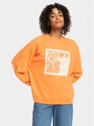 Roxy Bluza Take Yourplaceb Otlr ERJFT04745 Pomarańczowy Regular Fit. Brązowe bluzy Roxy, l, bez wzorów, z bawełny, bez kaptura. Za 179.99 zł.