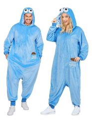 Carnival Party Kombinezon kostiumowy "Sweets Monster" w kolorze błękitnym rozmiar: S/M. Niebieskie kombinezony Carnival Party, m, bez wzorów, bez kołnierzyka, bez ramiączek. Za 126.99 zł.