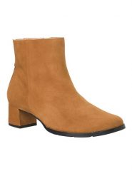 HASSIA Skórzane botki "Milano" w kolorze jasnobrązowym rozmiar: 40. Brązowe botki HASSIA, bez wzorów, ze skóry, eleganckie, bez obcasa, bez zapięcia. Za 404.99 zł.