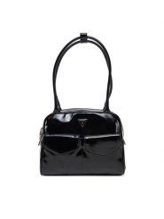 Guess Torebka HWTG96 46090 Czarny. Czarne torebki klasyczne Guess, z aplikacjami, ze skóry, bez dodatków. Za 309.99 zł.