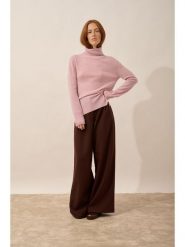Just Cashmere Kaszmirowy golf "Lexie" w kolorze jasnoróżowym rozmiar: XL. Różowe swetry Just Cashmere, xl, bez wzorów, z kaszmiru, bez ramiączek. Za 391.99 zł.