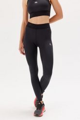 Damskie getry legginsy do biegania Rough Radical Icon Run Long. Czarne legginsy ROUGH RADICAL, bez wzorów, z dzianiny, sportowe, długie. Za 143.92 zł.