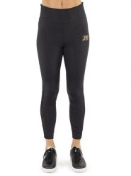 Legginsy na co dzień na siłownię. Czarne legginsy LEONE 1947 APPAREL, bez wzorów, sportowe. Za 218.92 zł.