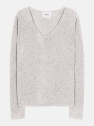 Perfect Cashmere Kaszmirowy sweter "Shannon" w kolorze jasnoszarym rozmiar: S. Szare swetry Perfect Cashmere, s, bez wzorów, z kaszmiru, bez ramiączek. Za 220.12 zł.