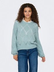 ONLY Sweter w kolorze błękitnym rozmiar: S. Niebieskie swetry ONLY, s, bez wzorów, bez ramiączek. Za 88.23 zł.